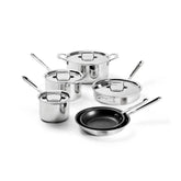 D5 Polished Pro Nonstick 5-ply Bonded Cookware Set, 10 Piece