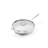 G5® Graphite Core Stainless Steel 5-ply Bonded Cookware, Sauté Pan with Lid, 6 quart
