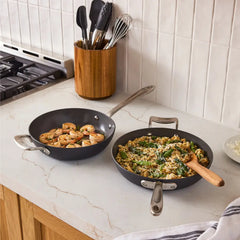 HA1 Ceramic Nonstick, Fry Pan Set, 10.5 and 12 inch