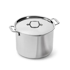 D3 Stainless 3-ply Bonded Cookware, Stockpot with lid, 12 quart