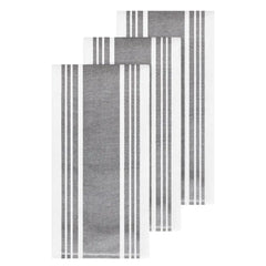 Dual Kitchen Towel Set; Pewter; 3 pieces