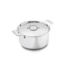 G5® Graphite Core Stainless Steel 5-ply Bonded Cookware, Stockpot with Lid, 8 quart
