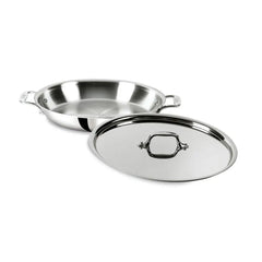 D3 Stainless 3-ply Bonded Cookware, Universal Pan with lid, 3 quart