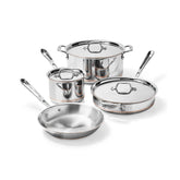 Copper Core 5-ply Bonded Cookware Set, 7 piece Set