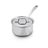 D3 Stainless Everyday 3-ply Bonded Cookware, Sauce Pan with lid, 1.5 quart