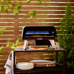 16" Outdoor Rotating Stone Gas Pizza Oven