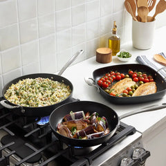Essentials Hard Anodized Nonstick Cookware Set, 13-piece
