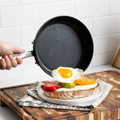 HA1 Expert Cookware, Nonstick Double Burner Grill, 13 x 20 inch