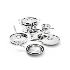 D3 Stainless 3-Ply Bonded Cookware, 13 Piece Set