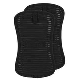 Potholder Set; Black; 2 pieces