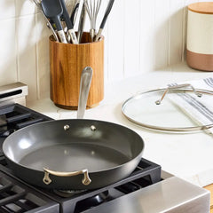 HA1 Ceramic Nonstick, Fry Pan with Lid, 12 inch
