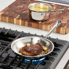 D3 Stainless 3-ply Bonded Cookware, Fry Pan, 8 inch
