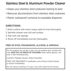 Stainless Steel and Aluminum Cleaner and Polish; 12 ounce