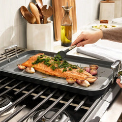 NS Pro® Ceramic Nonstick, Double Burner Griddle, 13 x 20 inch