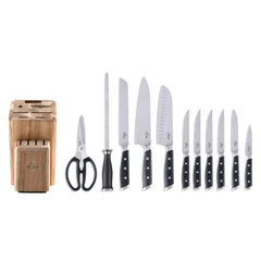 Forged Knives 12-Piece Knife Block Set