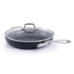 HA1 Expert Cookware, Nonstick Fry Pan with Lid, 12 inch
