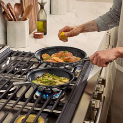 D3 Everyday Pro Nonstick 3-Ply Bonded Cookware, Skillet Set, 8.5 & 10.5 inch