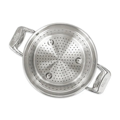 Simply Strain, Stainless Steel Multipot with Insert, 12 Quart