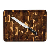 Forged Knives 2 Piece Set; Cutting Board & 8 inch Bread Knife