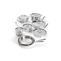 D3 Stainless 3-ply Bonded Cookware Set, 14 piece Set