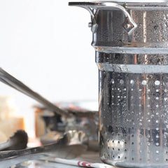 Stainless Steel All Purpose Steamer with lid, 3 quart