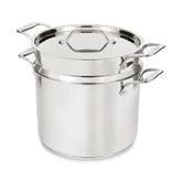 Simply Strain, Stainless Steel Multipot with Insert, 12 Quart