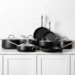 HA1 Expert Cookware, Nonstick 3 Piece Fry Set, 8, 10 & 12 inch