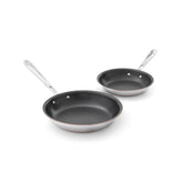 Copper Core Pro Nonstick 5-ply Bonded Cookware, Fry Pan Set, 8 and 10 inch