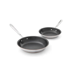 Copper Core Pro Nonstick 5-ply Bonded Cookware, Fry Pan Set, 8 and 10 inch