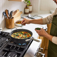 NS Pro® Ceramic Nonstick, Sauté Pan, 6 Quart with lid