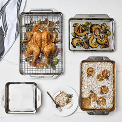 Stainless Steel Bakeware Set, 5 Piece