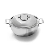 D3 Stainless 3-ply Bonded Cookware, Dutch Oven, 5.5 quart