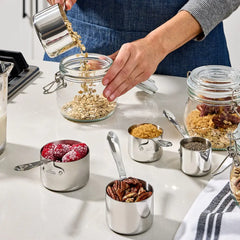 Stainless Steel Measuring Cups Set, 5 Piece