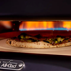 16" Outdoor Rotating Stone Gas Pizza Oven