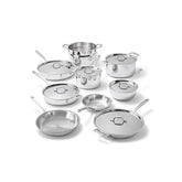 G5® Graphite Core Stainless Steel 5-ply Bonded Cookware, 15 Piece Set