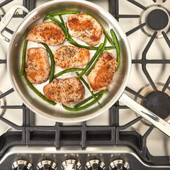 D3 Stainless Everyday 3-ply Bonded Cookware, Sauté Pan with lid, 3 quart 2