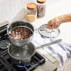 Specialty Cookware, Stainless Steel Double Boiler Insert, 3 quart