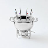 Specialty Cookware, 13 piece Fondue with Stainless Steel Pot and Cast Aluminum Insert Set