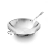D3 Stainless 3-Ply Bonded Cookware, Wok, 14 inch