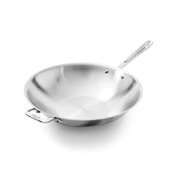 D3 Stainless 3-Ply Bonded Cookware, Wok, 14 inch