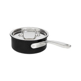 NS Pro Nonstick Cookware, Sauce Pan with Lid, 2 quart