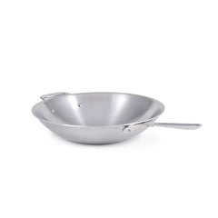 D5 Stainless Polished 5-ply Bonded Cookware, Wok, 14 inch