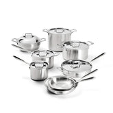 D5 Stainless Brushed 5-ply Bonded Cookware Set, 14 piece Set