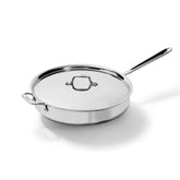 D3 Stainless 3-ply Bonded Cookware, Saute Pan with lid, 6 quart