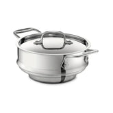 Stainless Steel All Purpose Steamer with lid, 3 quart