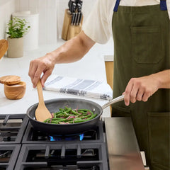 NS Pro® Ceramic Nonstick, Fry Pan with Lid, 10 inch