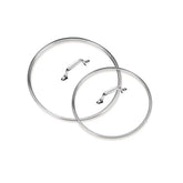 HA1 Hard Anodized Nonstick Cookware, 2 piece Glass Lids, 10 & 12 inch