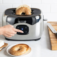 Touchscreen 2 Slice Toaster, Stainless Steel, 7 Browning Levels