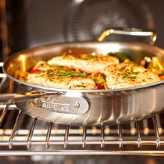 D5 Stainless Polished 5-ply Bonded Cookware, Steamer Set, 3 quart