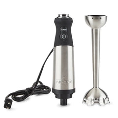 Stainless Steel Immersion Hand Blender, 600 Watts